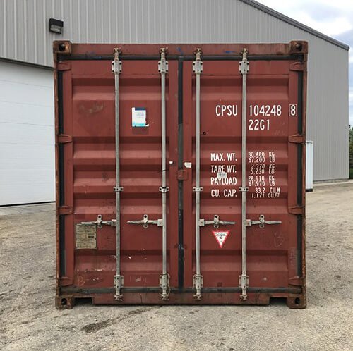 20 Ft Used Storage Container - Image 3